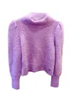 Marc Cain Sparkle Sweater In Lilac In Blue