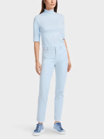 Marc Cain Sport Silea Jean Gentle Vibes In Soft Powder Blue Color 304