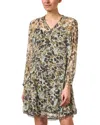 Marc Cain Sports V-neck Mini Dress In Multi