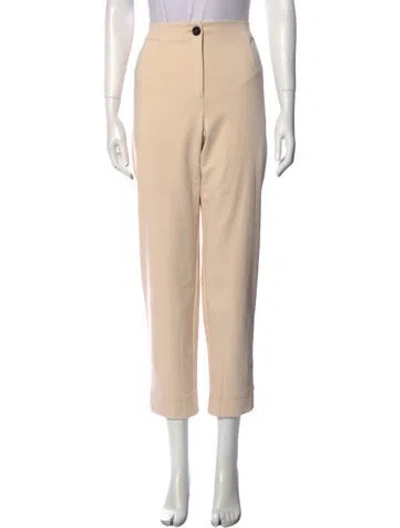 Pre-owned Marc Cain Straight Leg Pants In Neutral