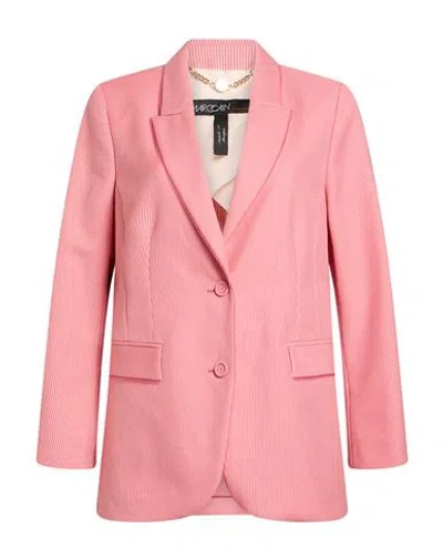 MARC CAIN MARC CAIN WOMAN BLAZER FUCHSIA SIZE 1 POLYESTER, VISCOSE