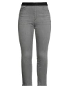 Marc Cain Woman Jeans Grey Size 4 Cotton, Elastane In Gray