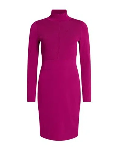 Marc Cain Woman Midi Dress Mauve Size 2 Viscose, Polyester In Pink