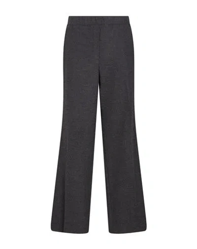 Marc Cain Woman Pants Charcoal Size 3 Polyester, Viscose, Elastane In Gray