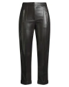 Marc Cain Woman Pants Dark Brown Size 4 Polyamide, Polyurethane In Black