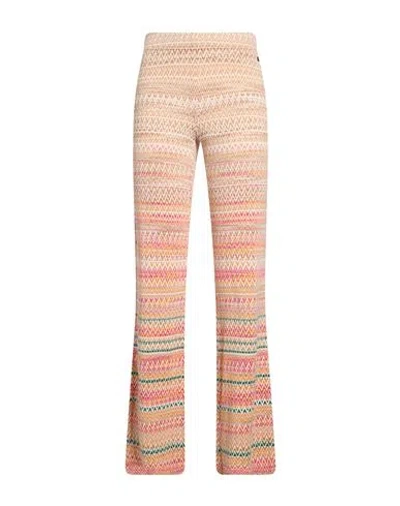 Marc Cain Woman Pants Orange Size 4 Viscose, Cotton