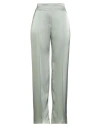 Marc Cain Woman Pants Sage Green Size 6 Triacetate, Elastane In Multi