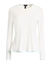 Marc Cain Woman Sweater White Size 5 Viscose, Polyamide In White