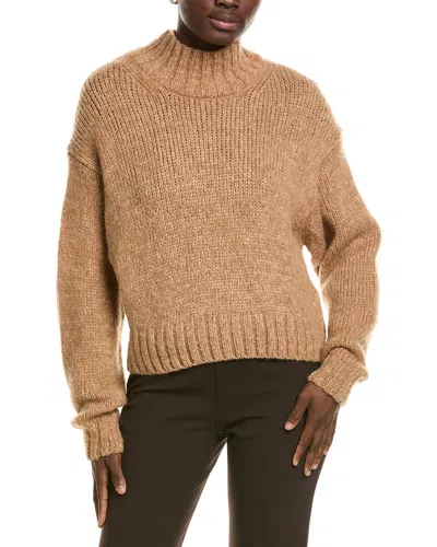 Marc Cain Wool & Alpaca-blend Sweater In Brown