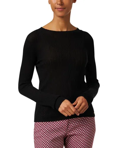 Marc Cain Wool Sweater In Black