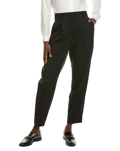 Marc Cain Wool-blend Pant In Black