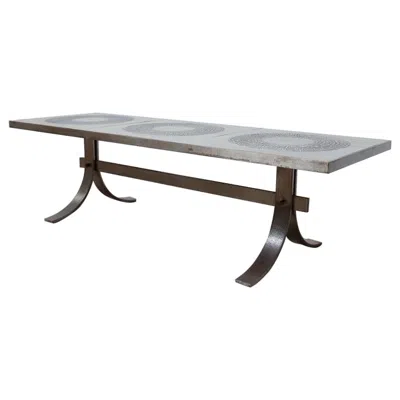 Pre-owned Marc D'haenens Midcentury Brutalist Coffee Table Attributed To  In Gray