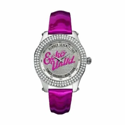 Marc Ecko Ladies' Watch  E10038m5 ( 39 Mm) Gbby2 In Purple