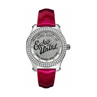 Marc Ecko Ladies'watch  The Rollie ( 39 Mm) Gbby2 In Red
