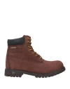 Marc Ecko ' Man Ankle Boots Chocolate Brown Size 8 Leather In Brown