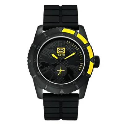 Marc Ecko Men's Watch  E13541g1 ( 48,5 Mm) Gbby2 In Black