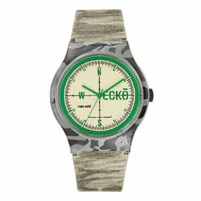 Marc Ecko Unisex Watch  E06509m1 ( 42 Mm) Gbby2 In Green