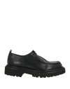Marc Edelson Man Lace-up Shoes Black Size 9 Leather