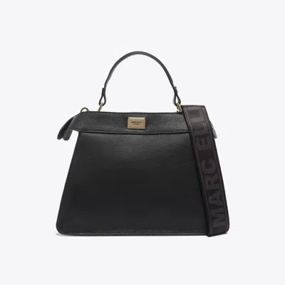 Marc Ellis - Handbag Black / Gold Black Sherri Plate M Do