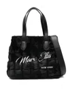 Marc Ellis Quilted Top-handles Shoulder Bag In Black