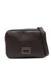 Marc Ellis Rectangle Logo-plaque Shoulder Bag In Brown