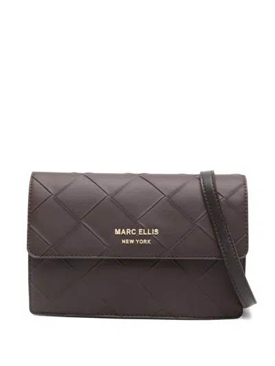 Marc Ellis Bloom Cross Body Bag In Brown