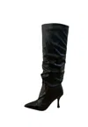 Marc Ellis Boots Heel 9cm Draped Woman  With Paint Tip In Black