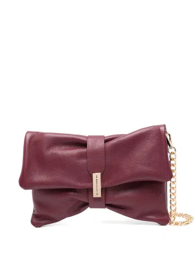 Marc Ellis Bryon Clutch Bag In Red