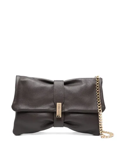 Marc Ellis Bryony Clutch Bag In Brown