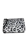 Marc Ellis Buby Leopard-print Clutch Bag In Multi