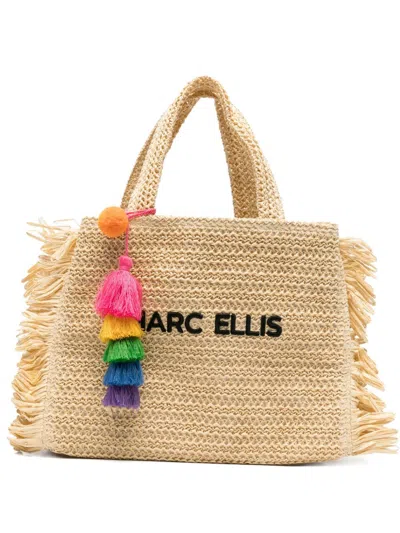 Marc Ellis Buby Tote Bag In White