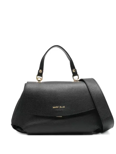 Marc Ellis Deanna Logo Tote Bag In Black
