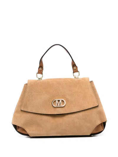 Marc Ellis Deanna Suede Tote Bag In Brown