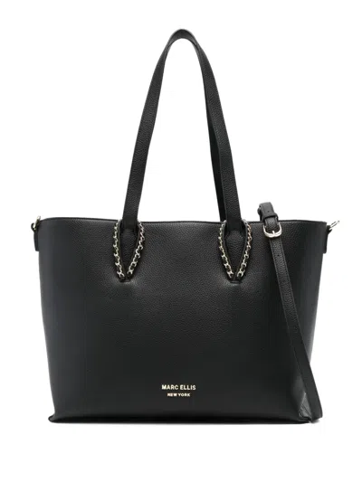 Marc Ellis Detachable-strap Tote Bag In Black