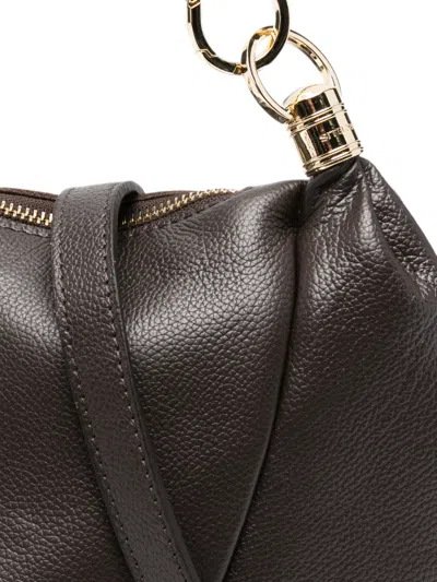Marc Ellis Devamdo Leather Shoulder Bag In Black