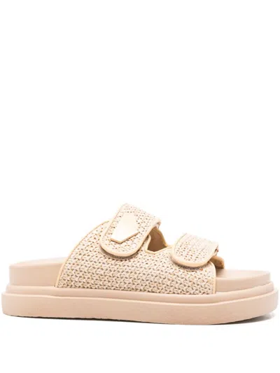 Marc Ellis Double-strap Woven Sandals