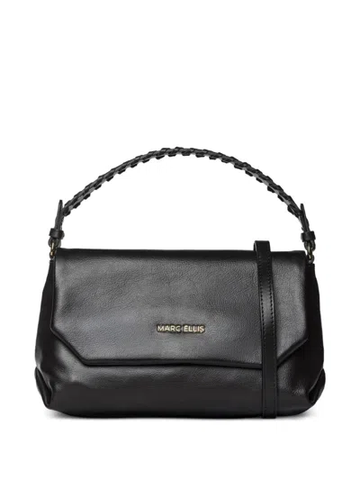 Marc Ellis Elodie Crossbody Bag With Braided Handle In Black