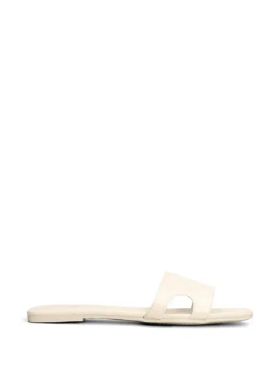 Marc Ellis Emi Logo-embossed Cut-out Sandals In Multi