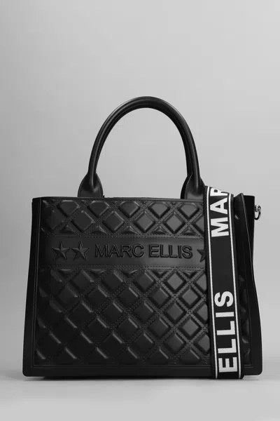 Marc Ellis Flat Buby M Hand Bag In Black Pvc
