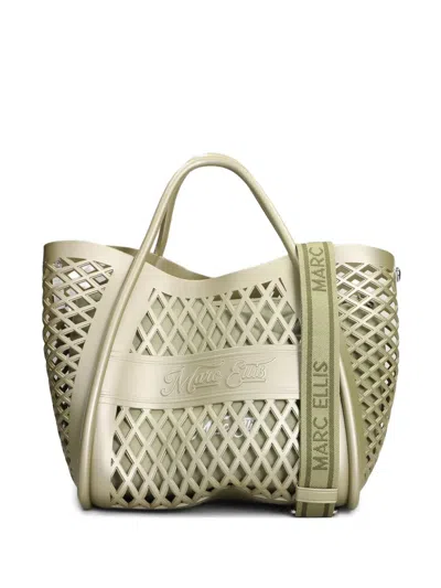 Marc Ellis Flat Buby Tote Bag Mit Cut-out In Green