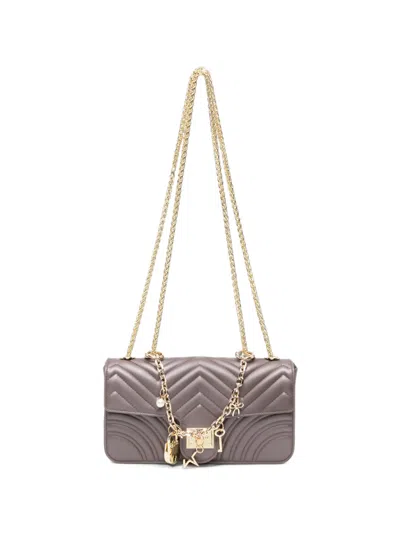 Marc Ellis Flat Halo Shoulder Bag In Gray