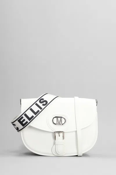 Marc Ellis Flat Kisha M Shoulder Bag In White Rubber/plasic
