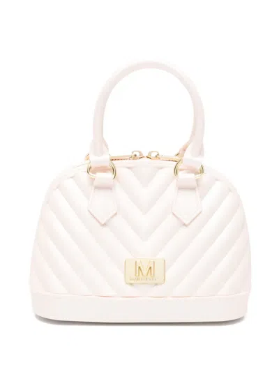 Marc Ellis Flat Maya S Tote Bag Mit Chevron-steppung In Pink