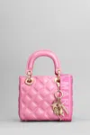 MARC ELLIS FLAT MISSY S SHOULDER BAG IN ROSE-PINK PVC