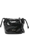 Marc Ellis Flawer Bucket Bag In Black