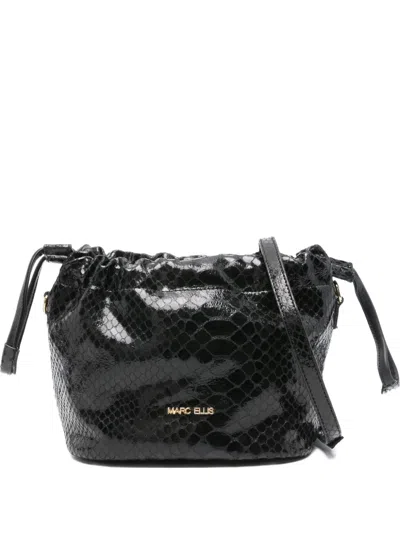 Marc Ellis Flawer Bucket Bag In Black