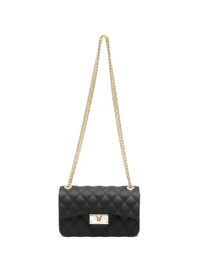 Marc Ellis Gesteppte Flat Falcon Schultertasche In Black