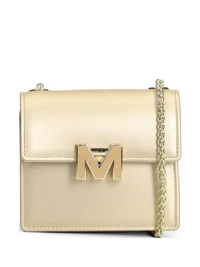 Marc Ellis Handtasche Mit Logo-schild In Gold