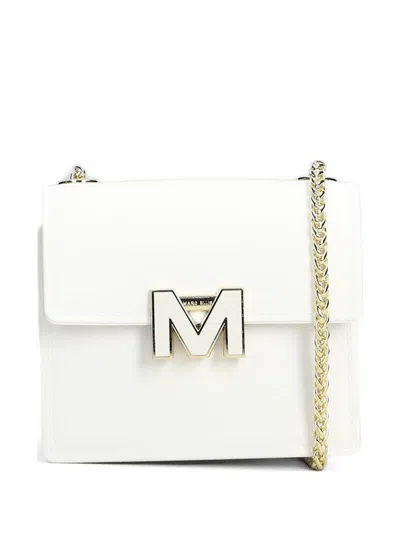 Marc Ellis Handtasche Mit Logo-schild In White