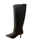 Marc Ellis High Heel Boot 7cm Woman  With Studded Tip In Black